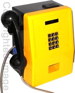 Wall Mount Coin Pay-Phone