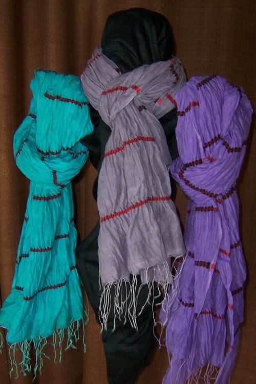 Cotton Silk Stoles