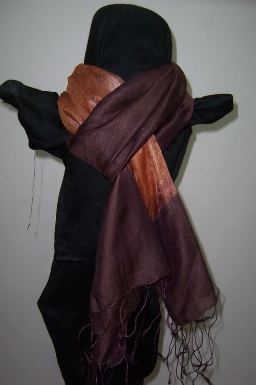 Silk Viscose Shaded Scarf