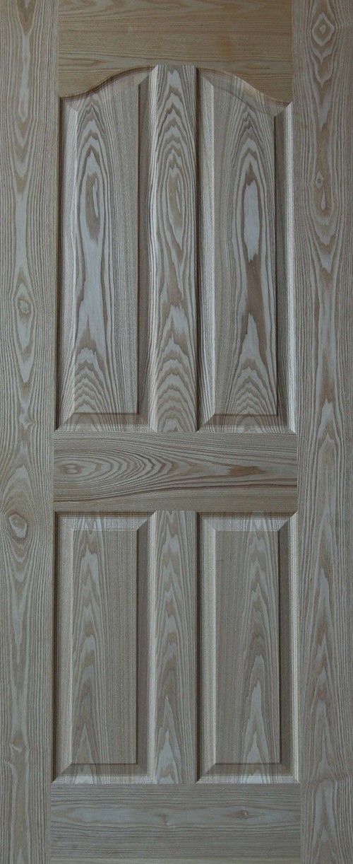 Natural Ash Veneered HDF Molded Door Skin