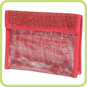 Jute Bags With Transparent Window