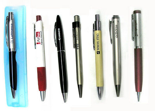 Promotional Ball Pens - Retractable, Smooth Slim Barrel, Comfortable Grip | Custom Logo Printing Available, Strong Pocket Clip