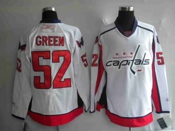 Washington Capitals GREEN White NHL Jerseys