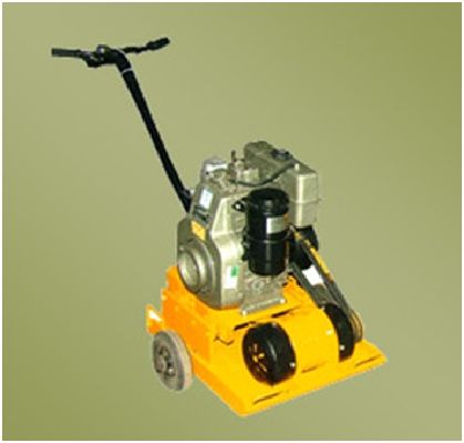 Earth Rammer - Heavy-Duty Vibratory Plate Compactor | Ideal for Industrial Concrete Flooring and Pavement Block Laying