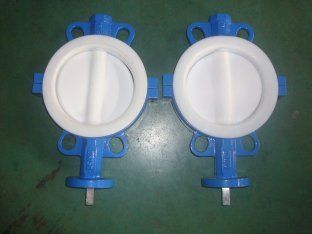 Full PTFE Coated Butterfly Valve