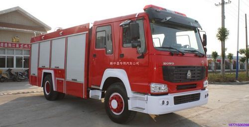 Howo Heavy Truck Of Foam Fire Engine