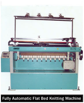 Fully Automatic Flat Bed Knitting Machines