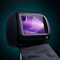 Headrest DVD With IR/ FM Transmitter