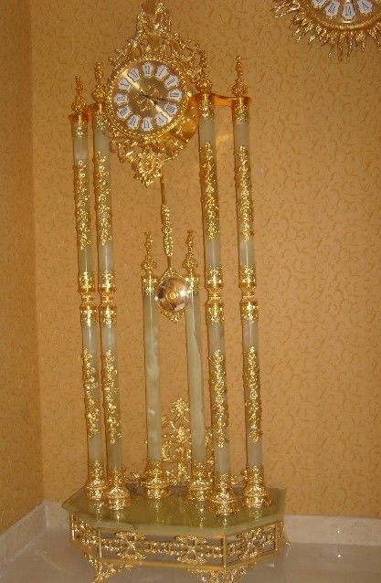 24K Gold-plated Clock