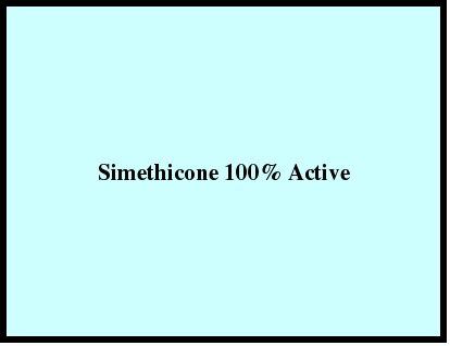 Simethicone 100% Active