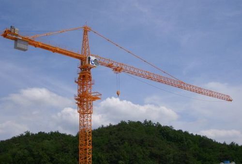 Tower Crane - 16 Ton Max Capacity, 70m Jib Length, 250m Hoisting Height | High Stability and Quality, Spacious Operator Cabin