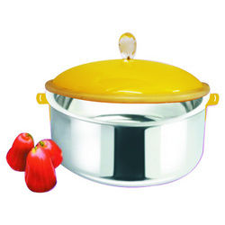 Insulated Stainless Steel Serving Bowl With Acrylic Lid