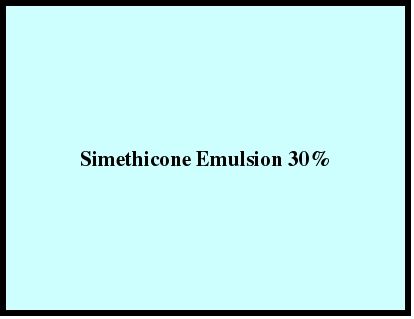 Simethicone Emulsion 30%