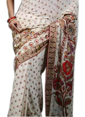 Ladies Embroidered Sarees