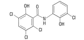 Oxyclozanide