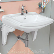 Wash Basins With Cramic Bracket