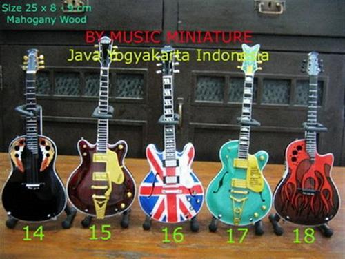 Guitar Miniature By MUSIC MINIATURE JOGJAKARTA