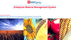 Material Management Application a   EMMSpro Software