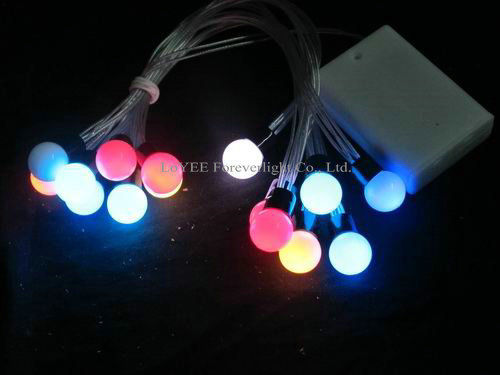 Battery Operated Led Globe Light Set