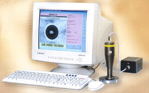 Computerised Brinell Image Analysis System