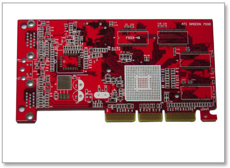 Printed Circuit Boards - 4-Layer, HAL, BGA, Ink in Via, FR-4 1.6mm, Photo Cure Ink Red | Precision Engineered for Optimal Performance and Reliability