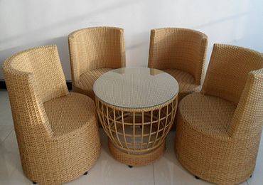 rattan sofa