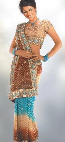 Fully Embroidered Sarees