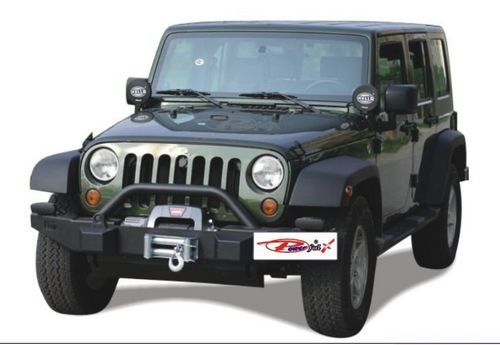 JK Wrangle Steel BLK Front Bumper