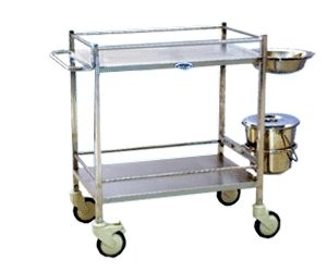 Dressing Trolley With Bowl And Buckets