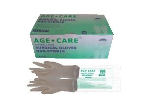 Surgical Gloves, Non-Sterile, Pre-Powdered
