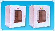 Hatch Box - Electronic Interlock System , Dual Door Operation with UV Light Safety Features and Status Indicators