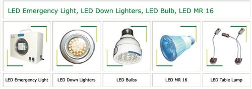 LED डाउन लाइटर, LED बल्ब, MR-16