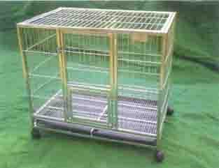 Square Dog Cage