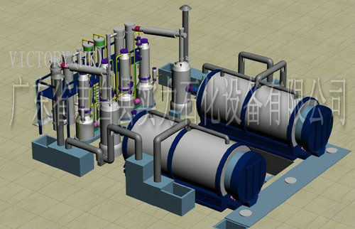 Tyre Pyrolysis Plant