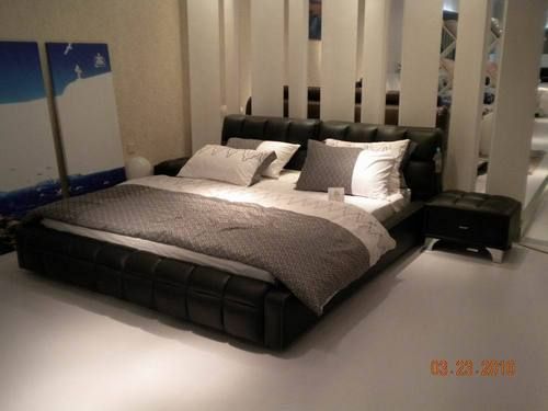 Leisure Genuine Leather Beds