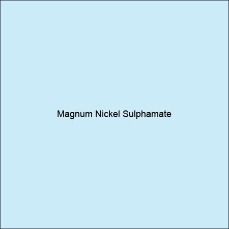 Magnum Nickel Sulphamate