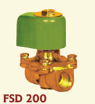 FSD 200/2 Way Diaphragm Type Pilot Arrangement For Fast Acting Solenoid Valves