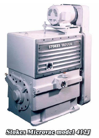 Stokes Rotary Pistone Vacuum Pump