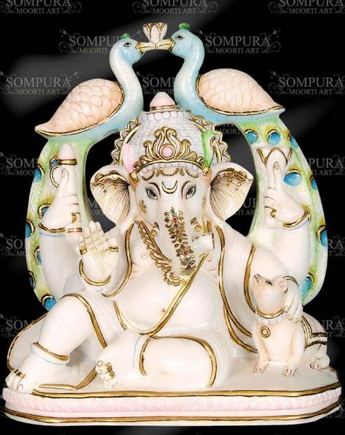 marble ganesha statue