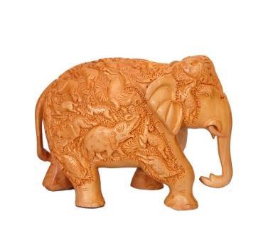 Wood Carving Elephant