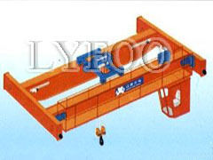 LH Double Girder Overhead Crane With Hoist