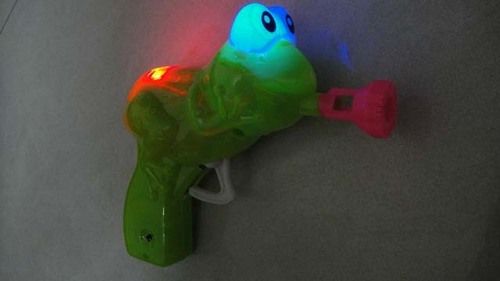 Frog Bubble Gun With Light & Music 