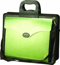 Document Bag Plus Pocket Expanding With Buckle Handle