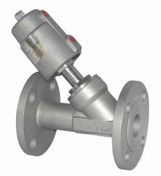 KST Stainless Steel Angle Seat Valve (Flanged)