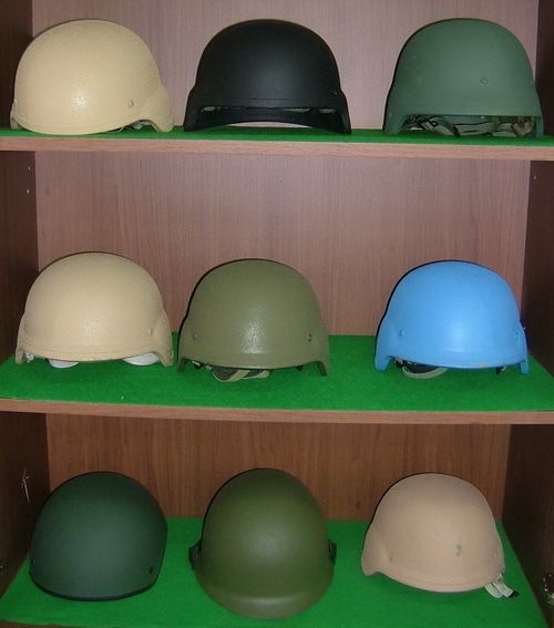 NIJ IIIA Kevlar Helmet