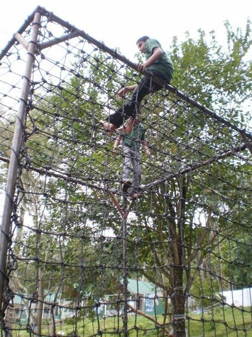 Obstacles And Rope Course