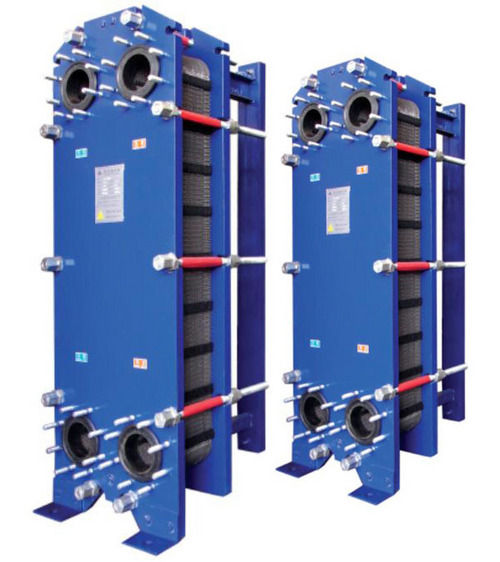 Plate Heat Exchanger - Stainless Steel, Corrugated Plates with Sealing Gaskets | Enhanced Turbulence, Pressure Resistance, Efficient Fluid Channeling