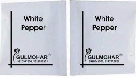 White Pepper Packaging Pouches