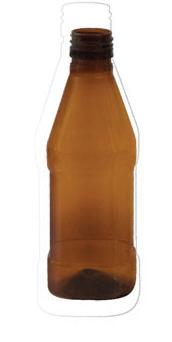 180 Ml Square Pet Bottles