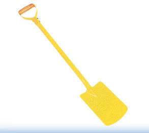 Border Spade with Wooden Handle